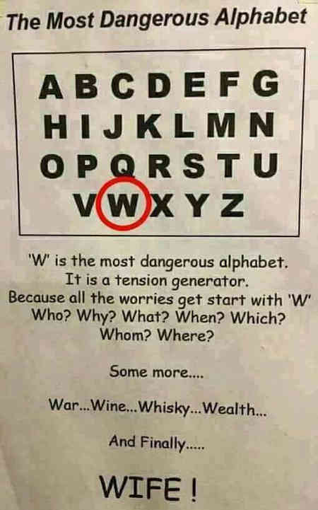 the letter w