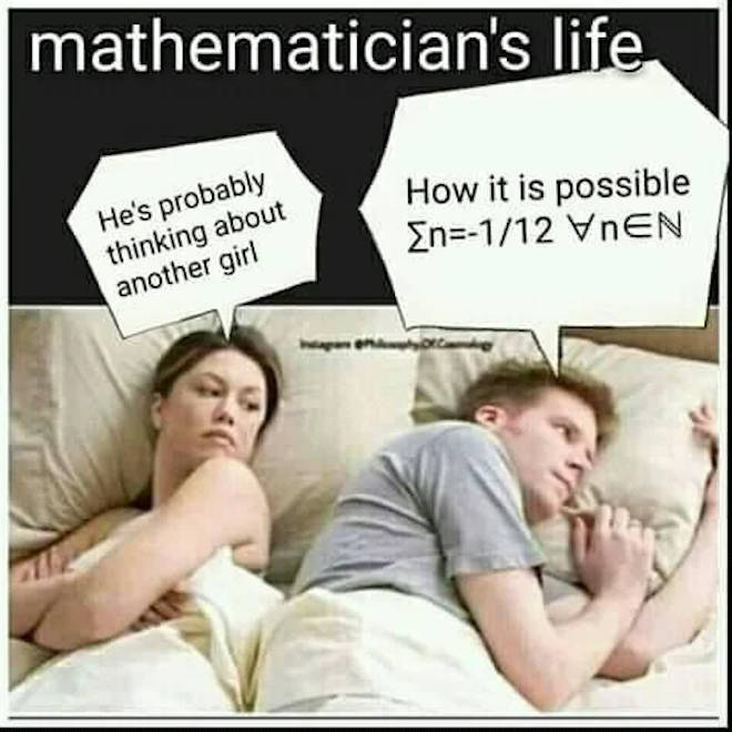 Trust me I’m a mathematician